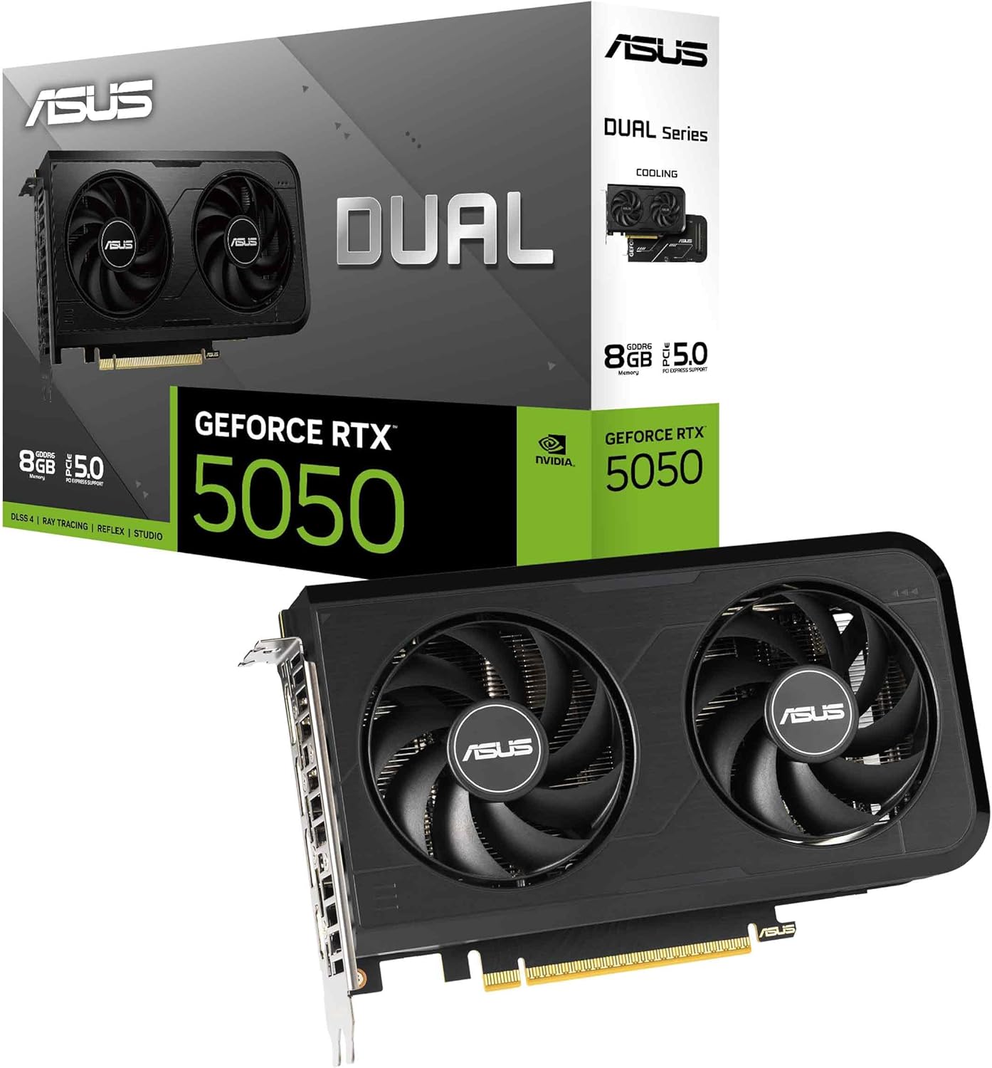 ASUS Dual GeForce RTX™ 5050 8GB GDDR6 (PCIe 5.0