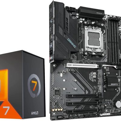 Micro Center AMD Ryzen 7 7800X3D CPU Processor with Gigabyte B850 Gaming WIFI6 Motherboard (ATX