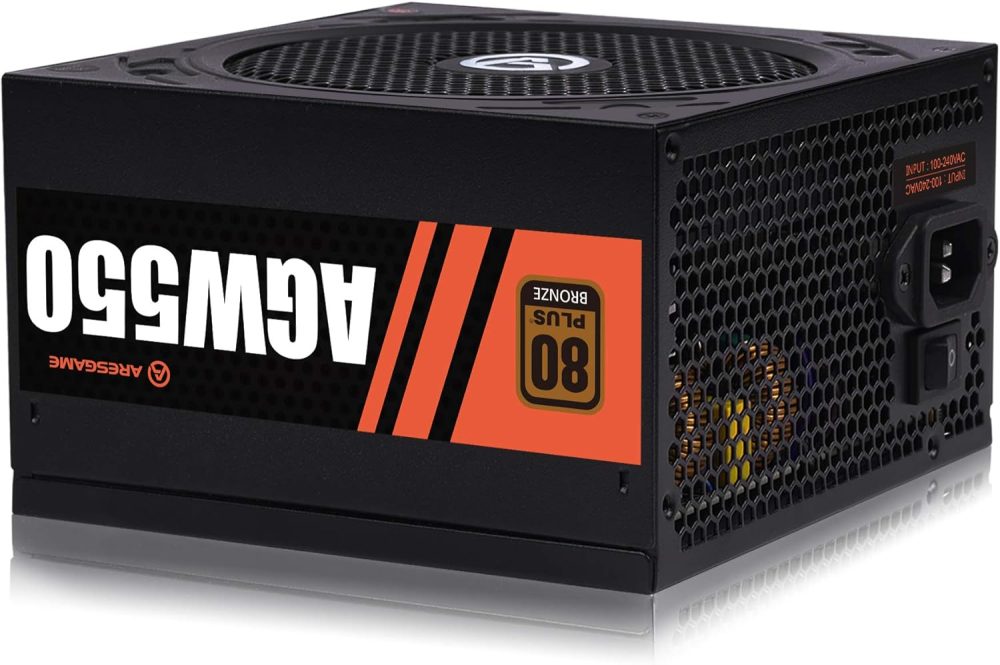 Power Supply 550W 80+ Bronze Certified PSU (ARESGAME, AGW550) - Image 5