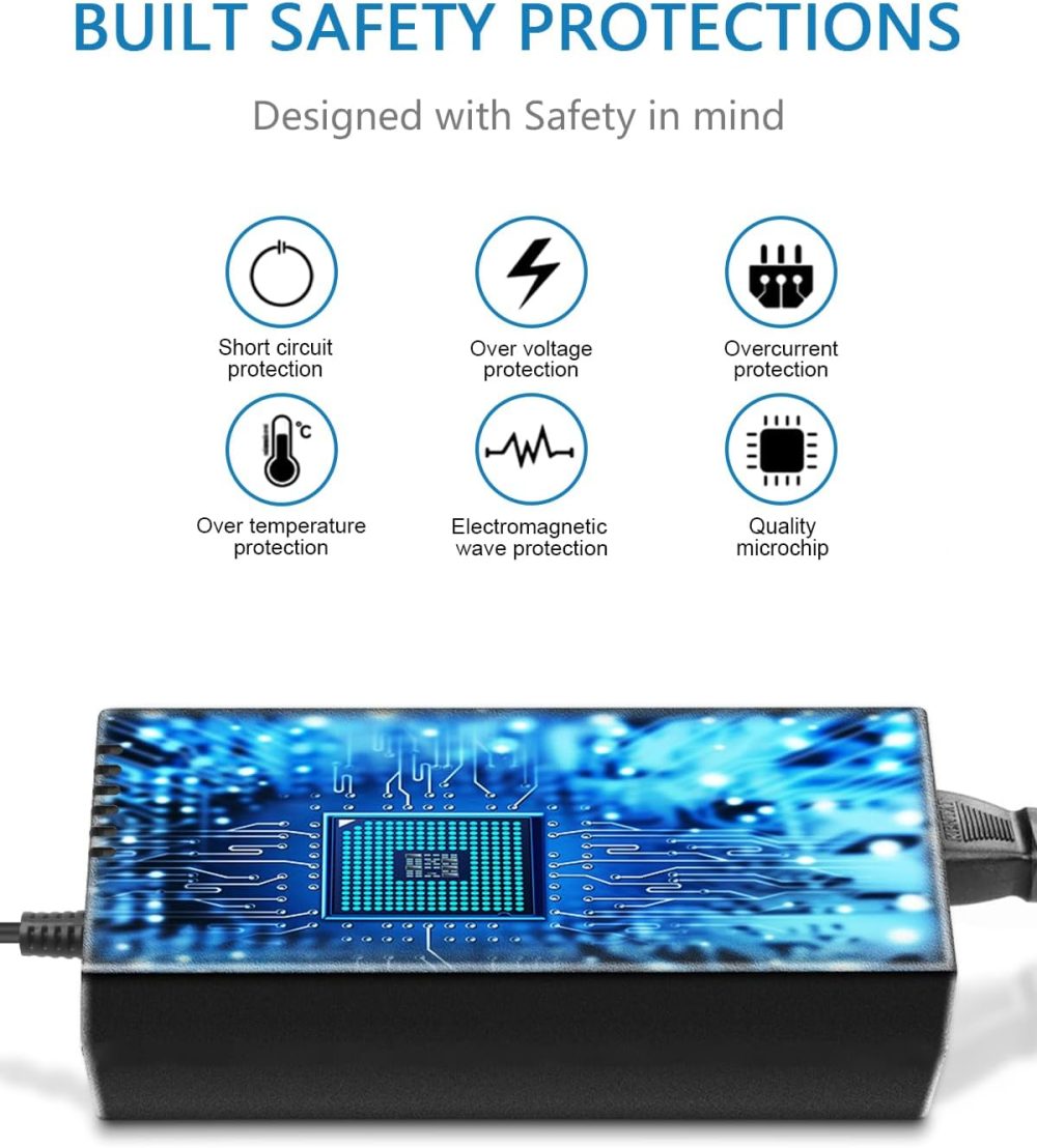 SHNITPWR 3V ~ 24V 3A 72W Power Supply Adjustable DC 3V 5V 6V 9V 12V 15V 16V 18V 19V 20V 24V Variable Universal AC/DC Adapter 100V-240V AC to DC Converter with 14 Tips 5.5x2.5mm 4.0x1.7mm 3.5x1.35mm - Image 5