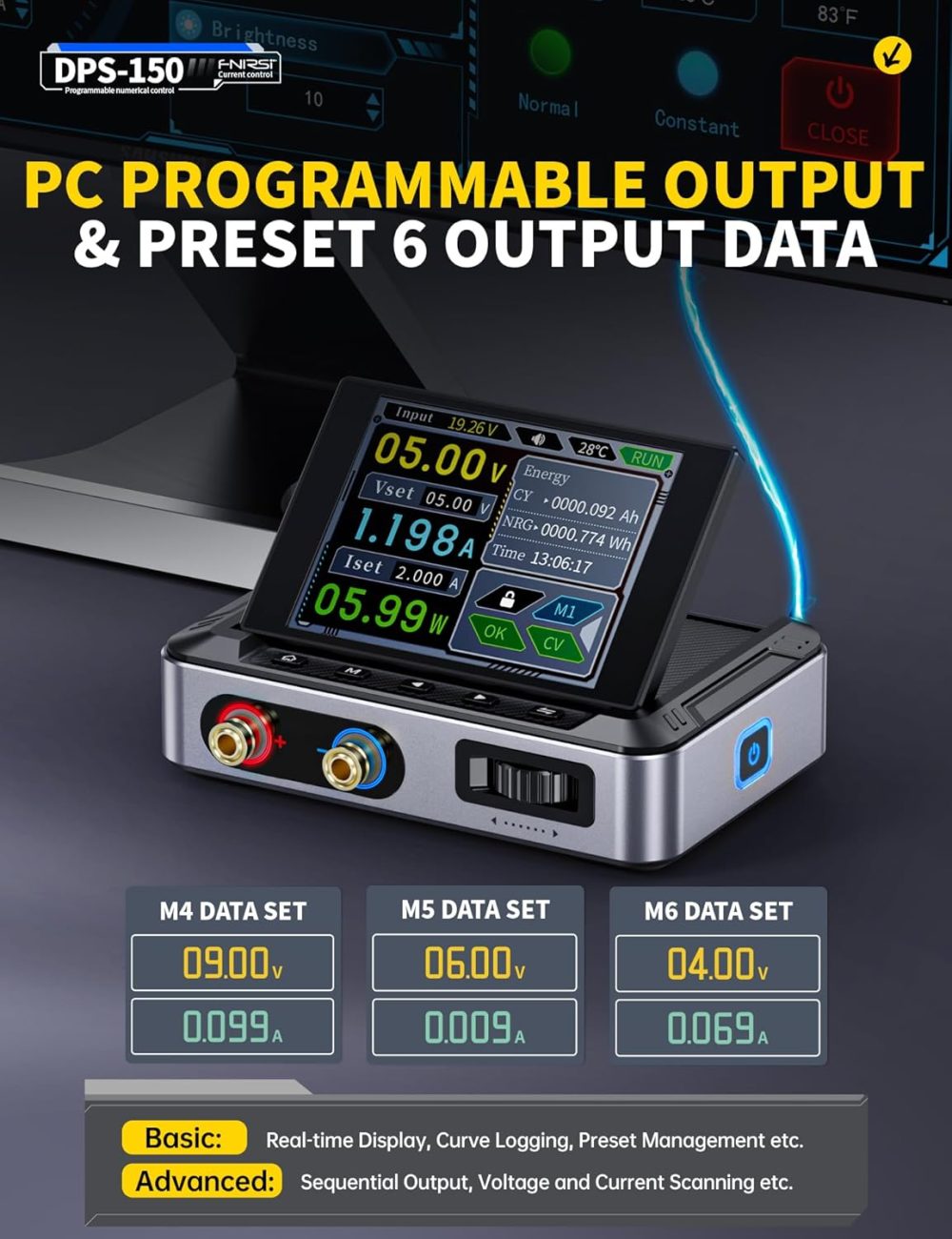 PC Programmable Regulated Switching Power Supply
