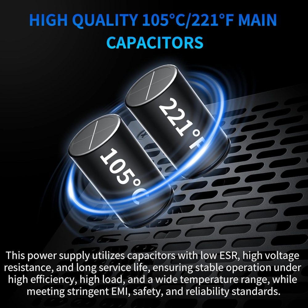 105°C-Main Capacitors