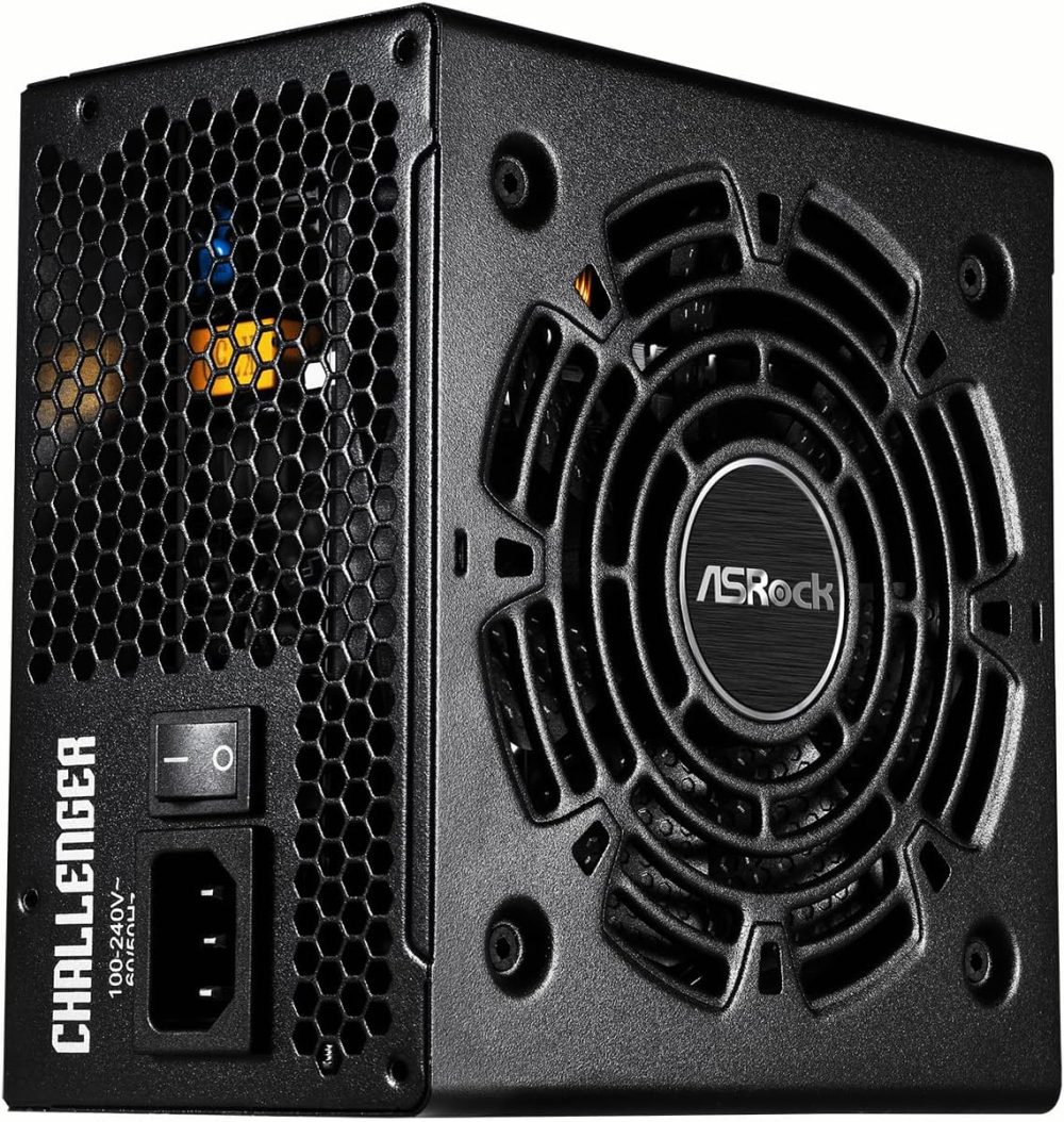 ASRock Challenger 650W Power Supply 5 Years Warranty ATX 3.1 Auto iCOOL Intelligent Fan Control 120mm Golf Blade 80 Plus Gold Certified Non-Modular CL-650G - Image 5