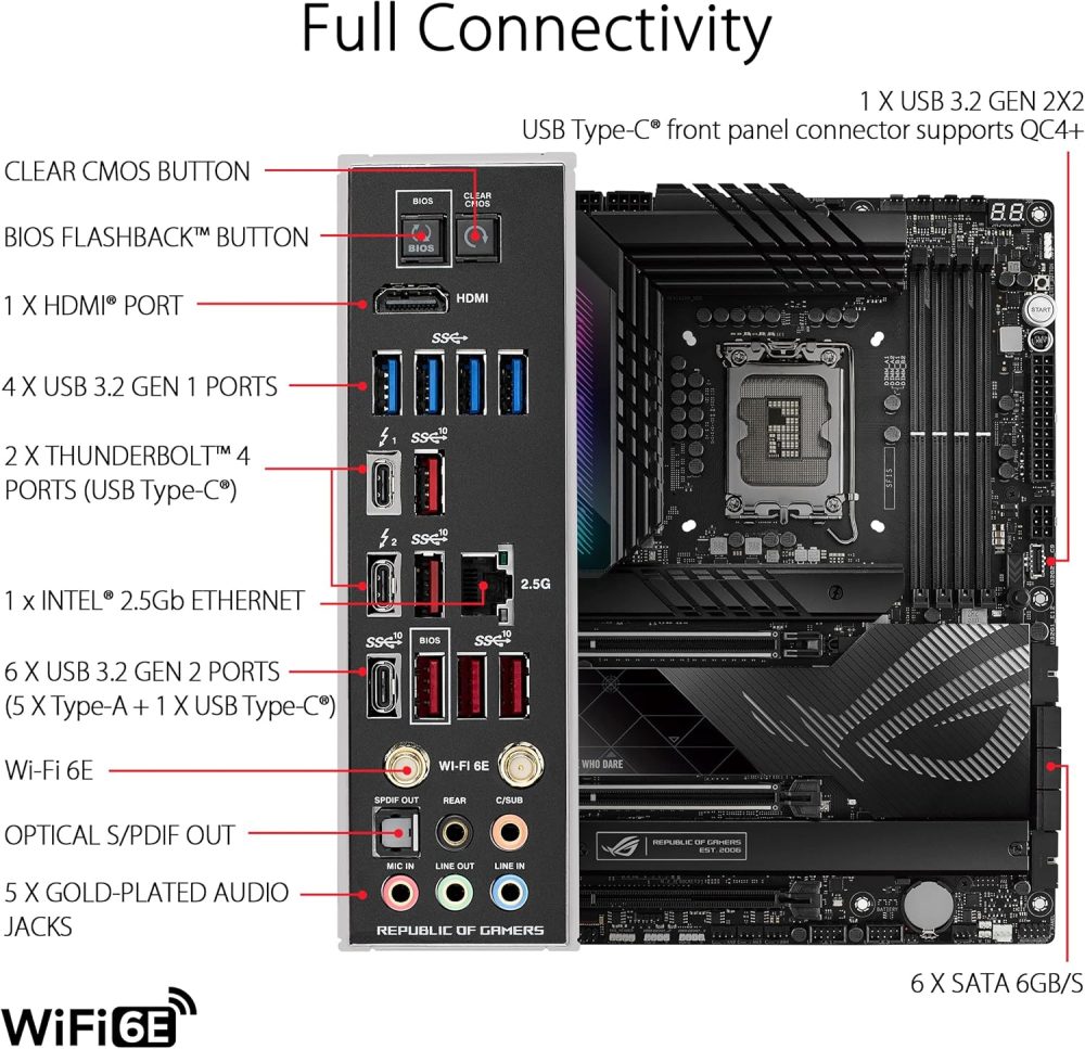 ASUS ROG MAXIMUS Z790 HERO Intel Z790 LGA 1700 ATX - Image 5
