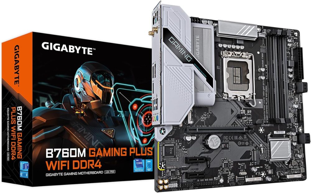 MICRO CENTER CPU Motherboard Combo - Core i5-14400 10cores Desktop Processor with GIGABYTE B760M Gaming Plus WiFi DDR4 LGA1700 Motherboard - Image 5