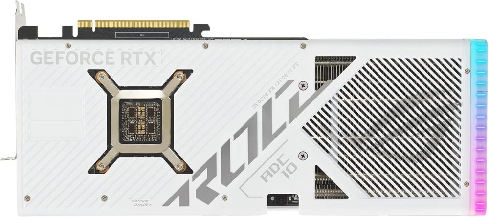ASUS ROG Strix GeForce RTX™ 4090 White OC Edition Gaming Graphics Card (PCIe 4.0, 24GB GDDR6X, HDMI 2.1a, DisplayPort 1.4a) - Image 5