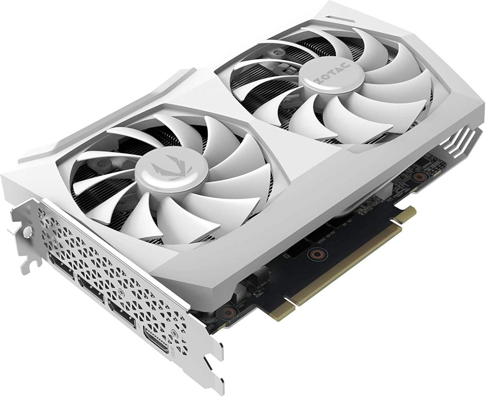 ZOTAC Gaming GeForce RTX™ 3060 AMP White Edition 12GB GDDR6 192-bit 15 Gbps PCIE 4.0 Gaming Graphics Card, IceStorm 2.0 Cooling, Active Fan Control, Freeze Fan Stop ZT-A30600F-10P - Image 5