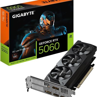 GIGABYTE GeForce RTX 5060 OC Low Profile 8G Graphics Card