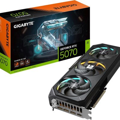 GIGABYTE GeForce RTX 5070 Gaming OC 12G Graphics Card