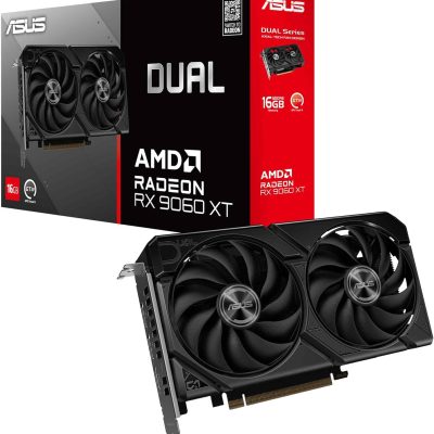 ASUS Dual Radeon™ RX 9060 XT 16GB GDDR6 Graphics Card (PCIe 5.0