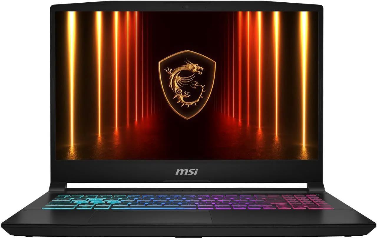 msi 2025 Gaming Laptop | Katana 15 | Intel 16-Core i7-14650HX | NVIDIA GeForce RTX 5070 | 16GB DDR5 | 1TB SSD | 15.6" 2560x1440 165Hz | Win11 Pro - Wi-Fi 6E - BT 5.3 - RGB Backlit KB - Black