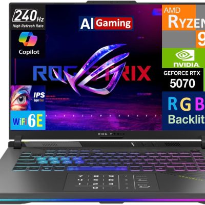 ASUS ROG Strix G16 AI Gaming Laptop 16.0" 240Hz IPS WQXGA Display (AMD Ryzen 9 9955HX