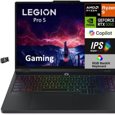 Lenovo Legion Pro 5 AI-Powered Copilot+ Gaming Laptop 16.0" 240 Hz IPS WQXGA (2560x1600) (AMD Ryzen 9 8945HX