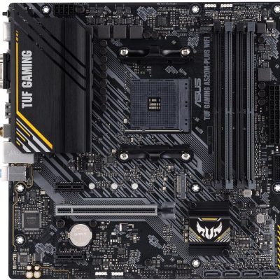 ASUS TUF Gaming A520M-PLUS (WiFi) AMD AM4 (3rd Gen Ryzen™) microATX Gaming Motherboard (M.2 Support