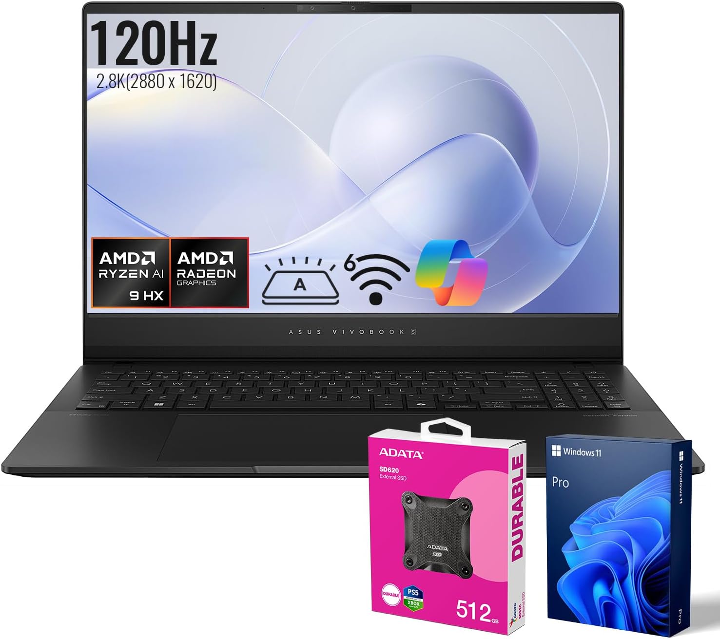 ASUS Vivobook S AI Copilot+ PC Business Laptop