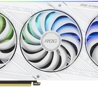 ASUS ROG Strix NVIDIA GeForce RTX 3080 V2 White Edition Gaming Graphics Card (PCIe 4.0