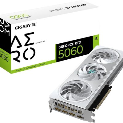 GIGABYTE GeForce RTX 5060 AERO OC 8G Graphics Card