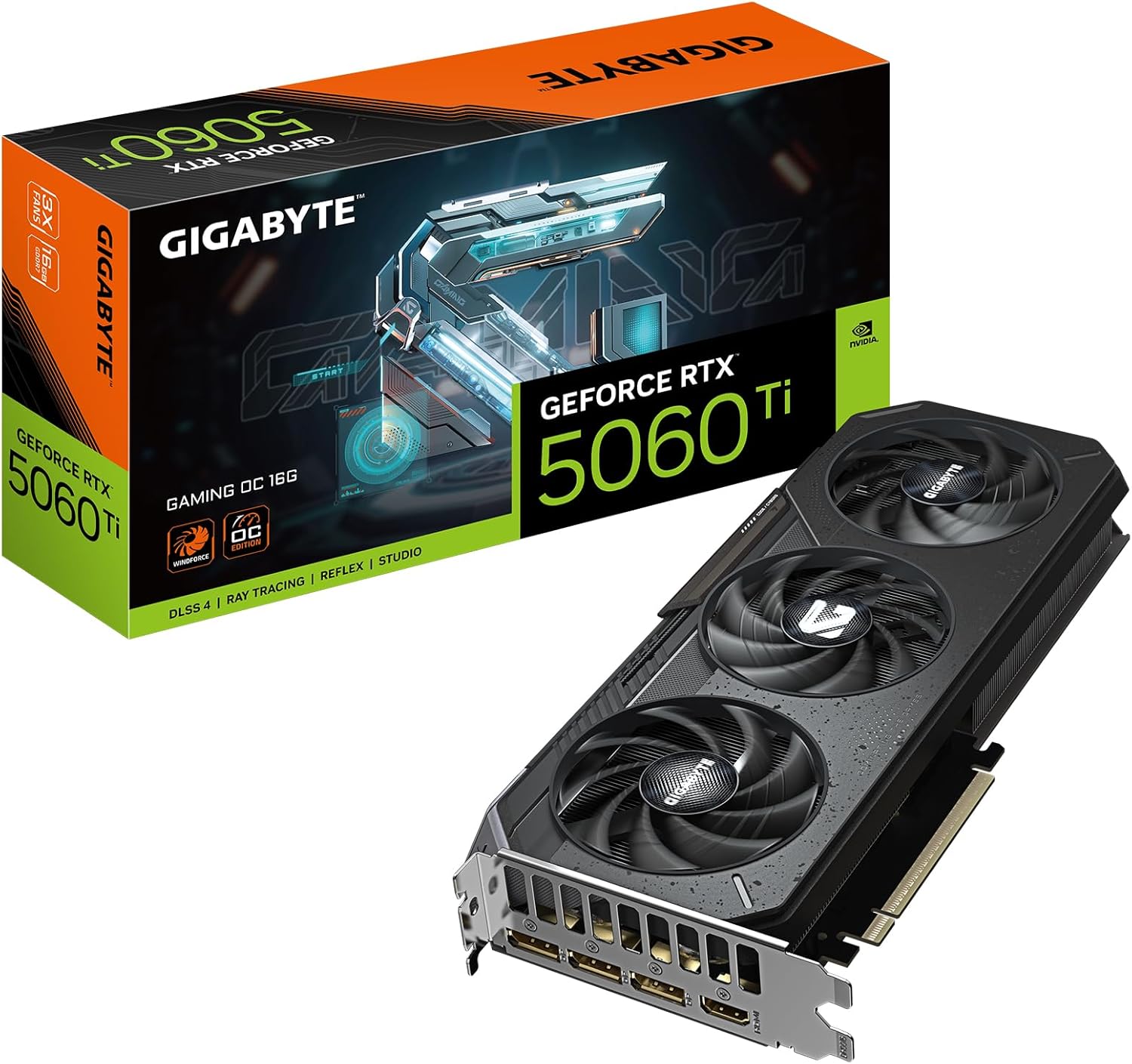 GIGABYTE GeForce RTX 5060 Ti Gaming OC 16G Graphics Card