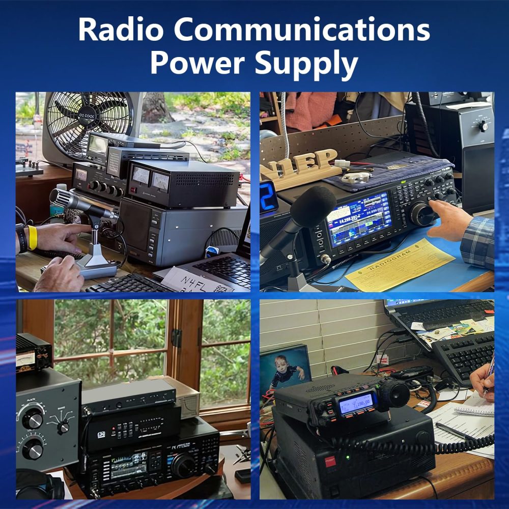 Universal Compact Bench Power Supply- 30 Amp Regulated Home Lab Benchtop AC-to-DC Converter 13.8 Volt/9-15Volt, Cooling Fan, Screw Type Terminals - Jesverty SPS-30II - Image 6