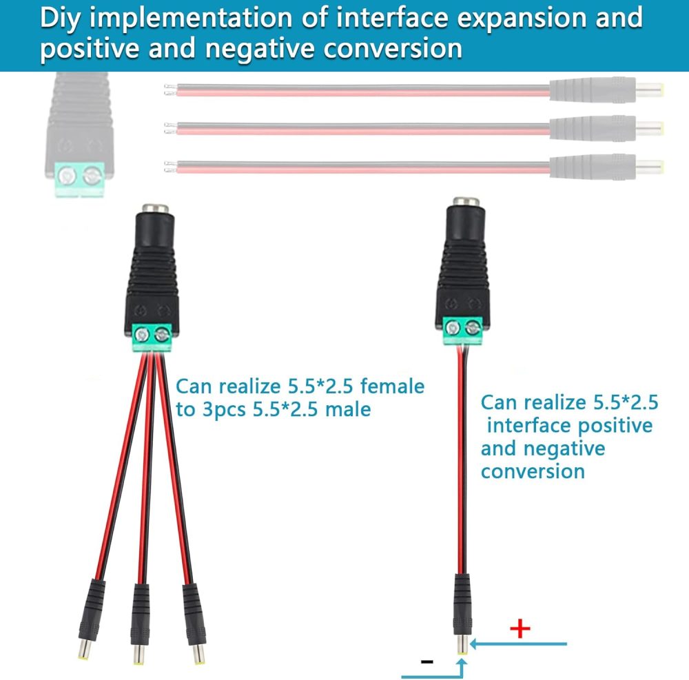 72W Power Supply Adjustable 3V ~ 24V Variable Universal Switching AC/DC Adapter Minidodoca AC to DC Converter with LED Voltage Display and 16 Tips, for 3V to 24V Household Electronics - 3000mA Max - Image 6
