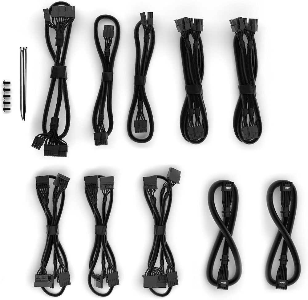 be quiet! Straight Power 12-1500w Modular Power Supply | 80 Plus Platinum ATX 3.1 Compliant | for PCIe 5.0 GPUs and GPUs with 6+2 pin connectors | Silent 135mm Fan | BN518 - Image 6