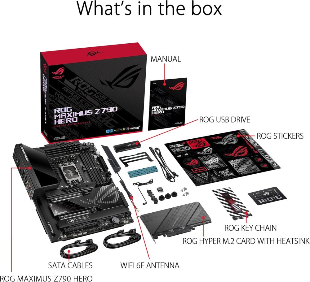 ASUS ROG MAXIMUS Z790 HERO Intel Z790 LGA 1700 ATX - Image 6