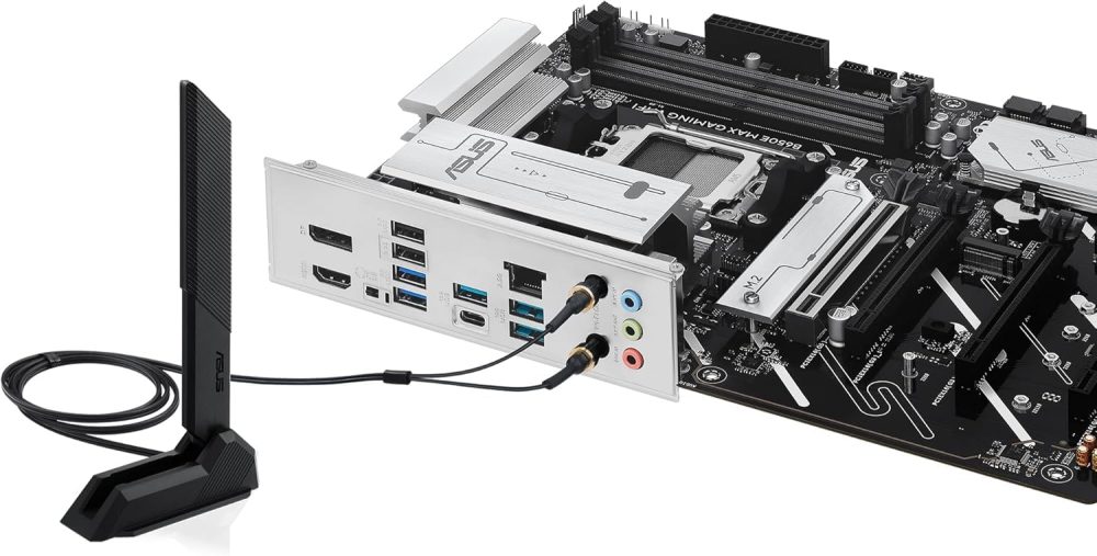 MICRO CENTER AMD Ryzen 5 7600X CPU Processor Bundle with ASUS B650E MAX Gaming WiFi AM5 ATX Motherboard (DDR5, PCIe 5.0, 3X M.2, Wi-Fi 6E) - Image 6