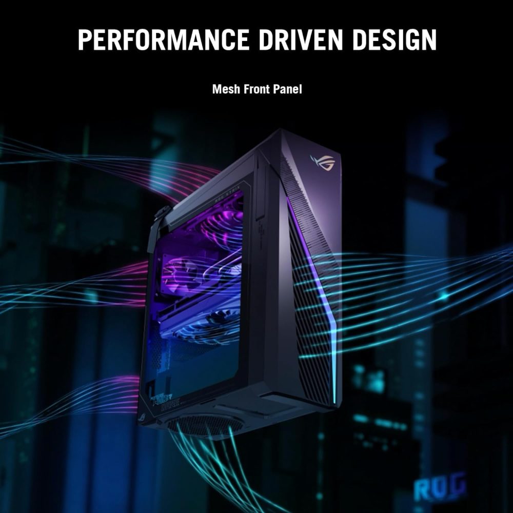 ASUS ROG Strix G16CH Desktop 4TB SSD 128GB DDR5 RAM NVIDIA GeForce 4060 Ti RTX 16GB GDDR6 Win 11 Pro (Intel 14th Gen Core i7-14700K Processor Turbo Boost to 5.60GHz) Gaming PC Computer - Image 6