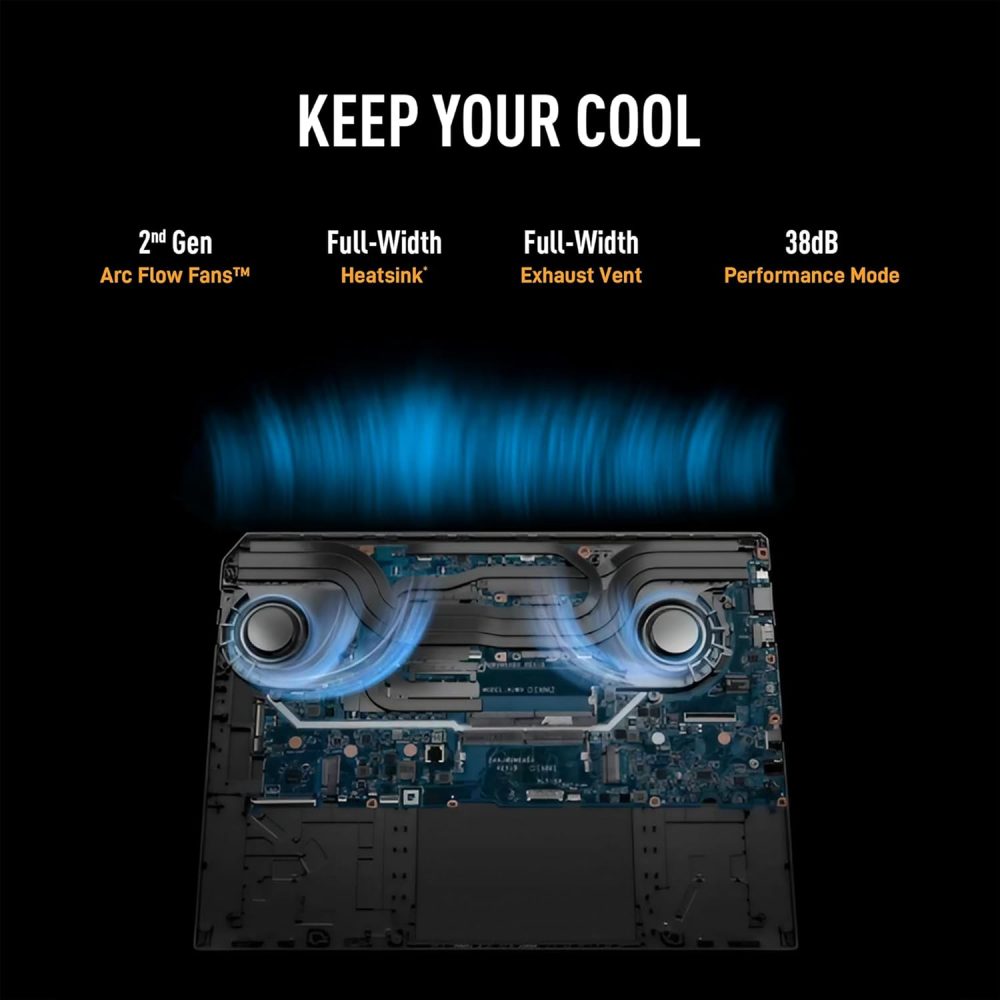 ASUS TUF Gaming A16 Gaming Laptop | 16" WUXGA IPS 165Hz | AMD 8-Core Ryzen 9 270 | 32GB DDR5 4TB SSD | NVIDIA GeForce RTX 5070 (798 AI Tops) | Backlit Keyboard USB 4 Win11 w/DLCA Accessory - Image 6