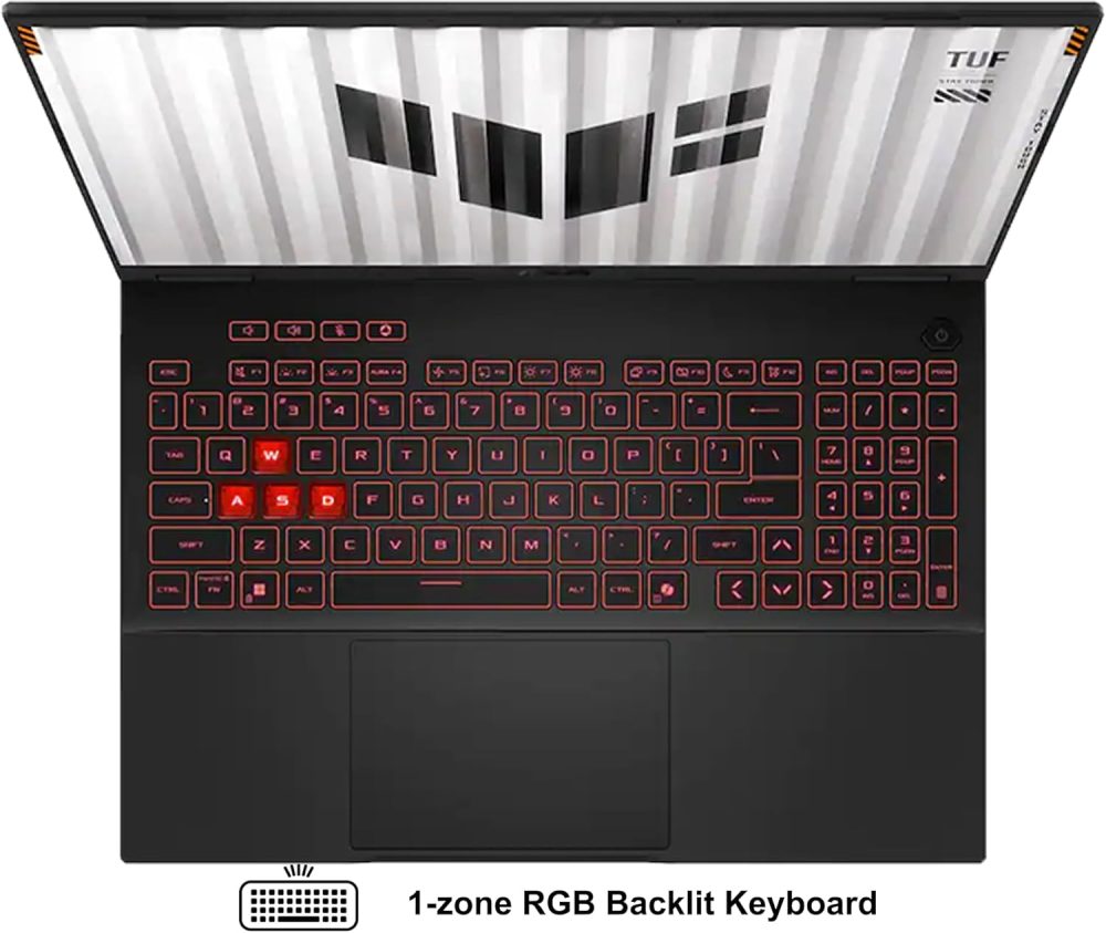 ASUS TUF Gaming A16 AI Laptop 16" WUXGA IPS 165Hz (100% sRGB, GSYNC) AMD 8-core Ryzen 9 270 (>i7-14650HX) 64GB RAM 1TB SSD GeForce RTX 5070 (Up to 798 AI TOPS) RGB Backlit USB4 Hi-Res Win11Pro ICP Hub - Image 6