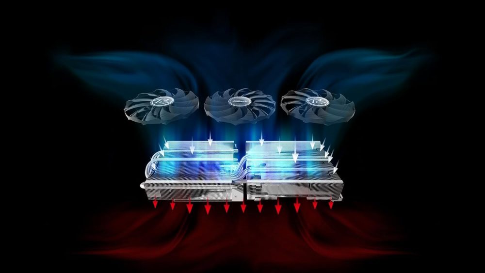 ASRock AMD Radeon™ RX 7900 XT Phantom Gaming 20GB OC Graphics Card 320 Bit 7680 x 4320 0dB Silent Cooling 3 x DisplayPort™ 2.1 GDDR6 1 x HDMI™ 2.1 20Gbps PCI Express 4.0 - Image 6