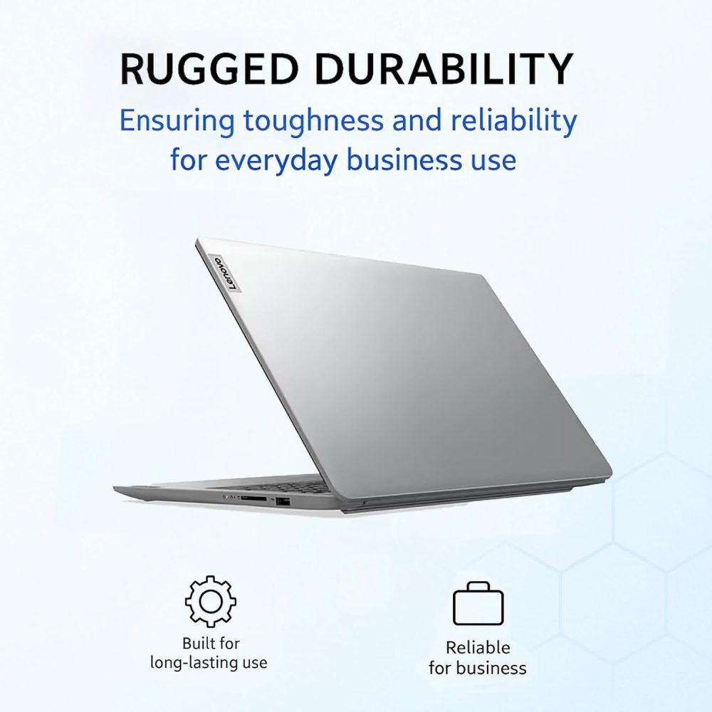 Lenovo Laptop | Intel Core | 15.6 Anti-Glare Screen | 1 Year Office 365 | 12GB RAM | 256GB SSD + 128GB eMMC | 1TB Cloud Storage | 11HR Battery | Windows 11 Pro | Wi-Fi 6 | WOWPC Recovery USB - Image 6