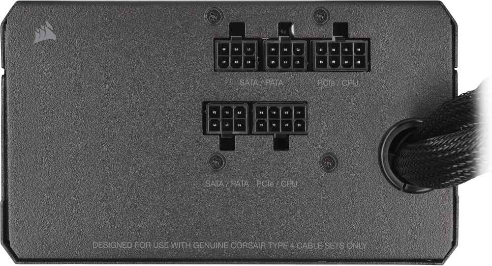 CORSAIR CX650M 80 Plus Bronze Semi-Modular Low-Noise ATX 650 Watt Power Supply - NA - Black - Image 6