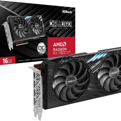 ASRock Challenger Radeon RX 7800 XT OC RX7800XT CL 16GO 16GB GDDR6-90-GA4SZZ-00UANF