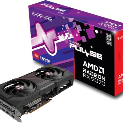 Sapphire 11349-03-20G Pulse AMD Radeon™ RX 9070 Gaming Graphics Card with 16GB GDDR6