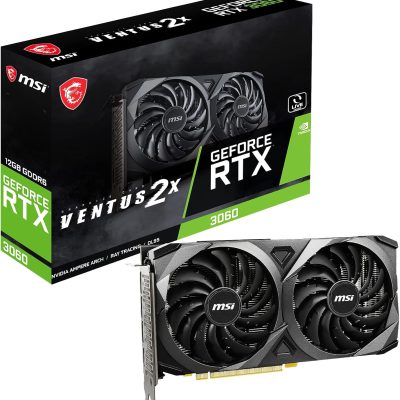 MSI GeForce RTX 3060 Ventus 2X 12G Gaming Graphics Card - RTX 3060