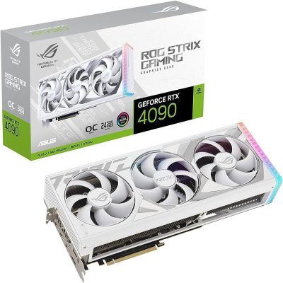 ASUS ROG Strix GeForce RTX™ 4090 White OC Edition Gaming Graphics Card (PCIe 4.0