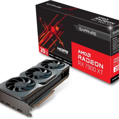 Sapphire 21323-01-20G AMD Radeon RX 7900 XT Gaming Graphics Card with 20GB GDDR6
