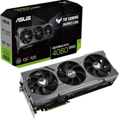 ASUS TUF Gaming NVIDIA GeForce RTX 4080 Super OC Edition Gaming Graphics Card (PCIe 4.0