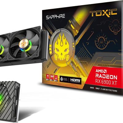Sapphire 11308-06-20G Toxic AMD Radeon RX 6900 XT Limited Edition PCIe 4.0 Gaming Graphics Card with 16GB GDDR6
