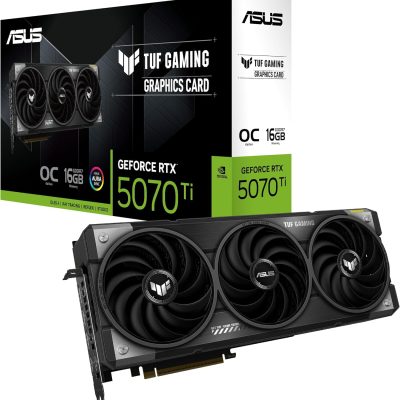 ASUS TUF Gaming GeForce RTX ™ 5070 Ti 16GB GDDR7 OC Edition Gaming Graphics Card (PCIe® 5.0