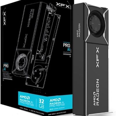 XFX AMD Radeon AI Pro R9700 32GB GDDR6 4xDP