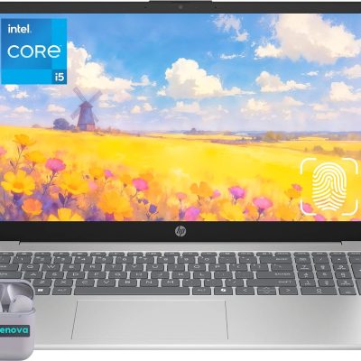HP 15.6" Laptop with Lifetime Microsoft 365 for The Web