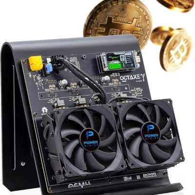 NerdOctaxe Gamma 9.6 TH/s Bitcoin ASIC Miner – Open-Source Home Miner with BM1370