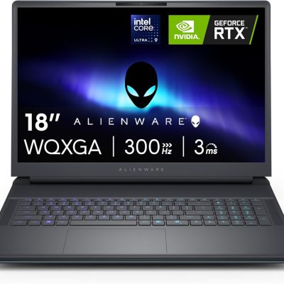 Alienware 18 Area-51 Gaming Laptop AA18250-18-inch QHD+ 300Hz 3ms Display