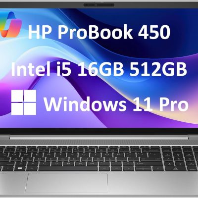 HP ProBook 450 G10 Business Laptop (15.6" FHD Anti-Glare