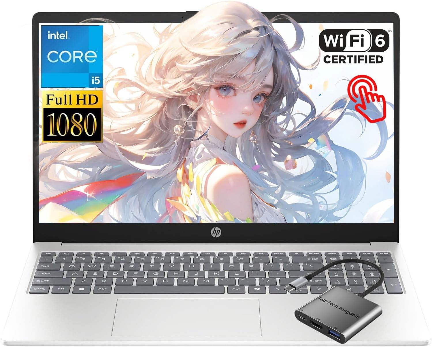 HP 15.6" Touchscreen Business i5 Laptop